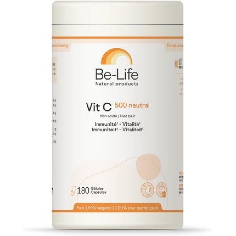 Belife Vitamin C 500 Neutral Food Supplement for Immunity and Vitality