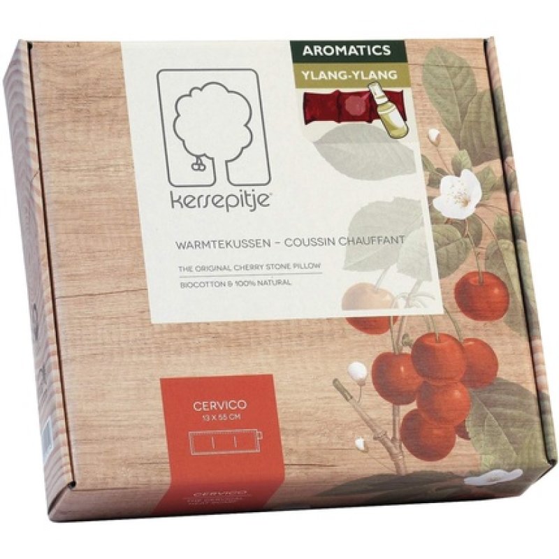 Cervico Aromatiques Ylang Ylang Oblong Cherry Kernel Cushion