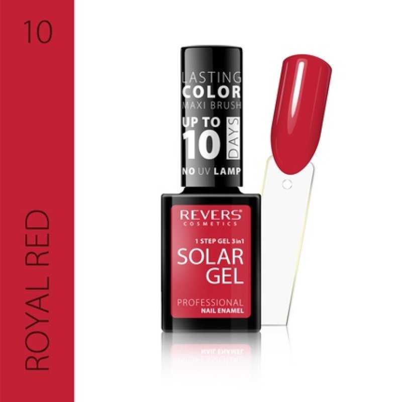 Revers Nail Polish Solar Gel No 10 High Shine Finish