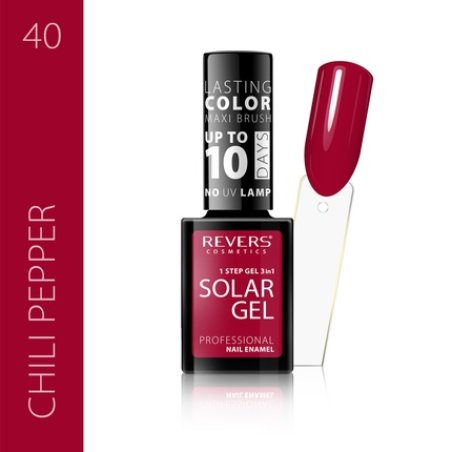 Revers Nail Polish Solar Gel No 40 High Shine Finish