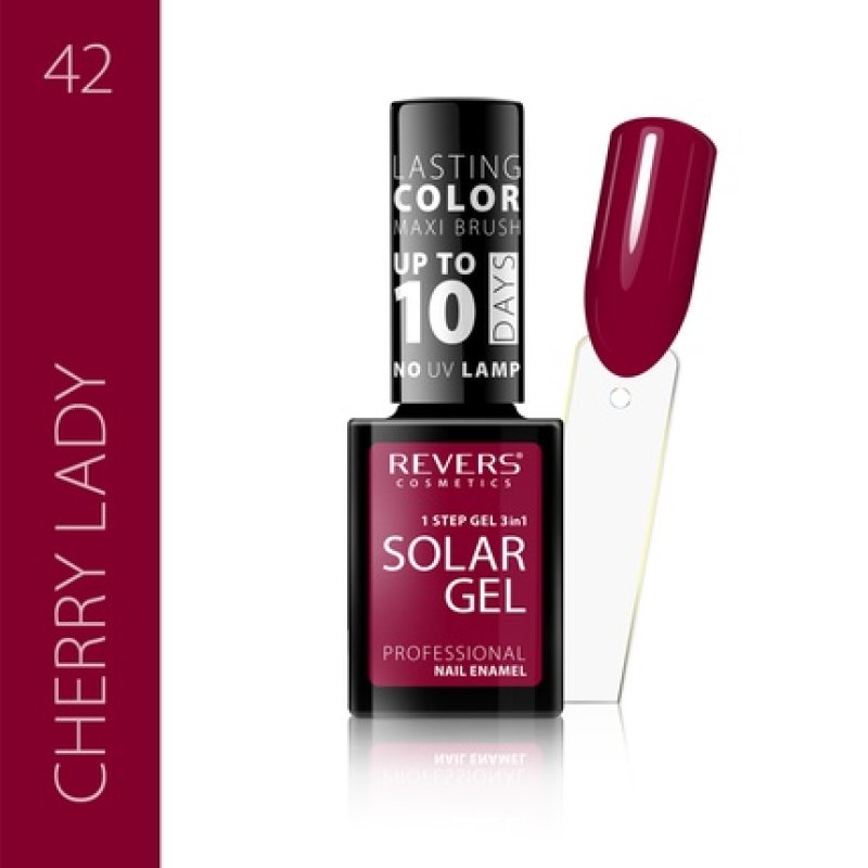 Revers Nail Polish Solar Gel No 42 High Shine Finish