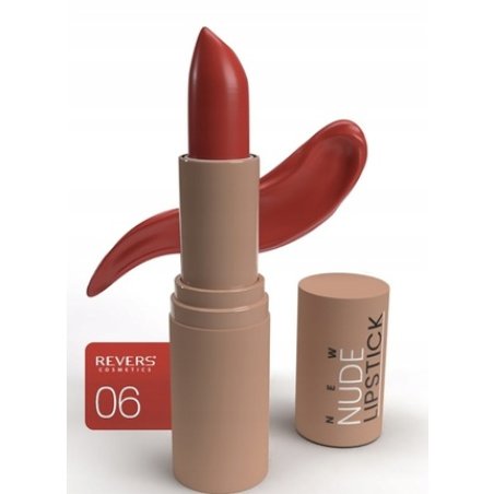 Revers Lip Stick New Nude Satin Lips 06 A Satin Finish Lipstick In A Nude Shade