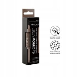 Revers Reverseye Brow Artist Automatic Pencil & Brush Toupe 025g 24 Pieces