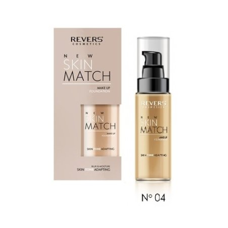 Revers Skin Matte Foundation Blur & Moisture Skin Tone Adapting 04