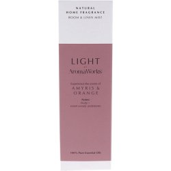 Light Room And Linen Mist - Amyris And Orange By Aromaworks For Unisex - 3.4 Oz