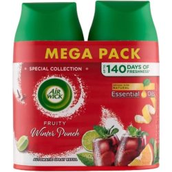 Air Wick Freshmatic Spray Refill 250ml Fruity Winter Punch - Pack of 2
