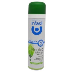 Infasil Deodorant Spray 150 Ml Neutral Natural Sensations With Emollients