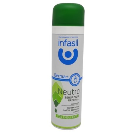 Infasil Deodorant Spray 150 Ml Neutral Natural Sensations With Emollients