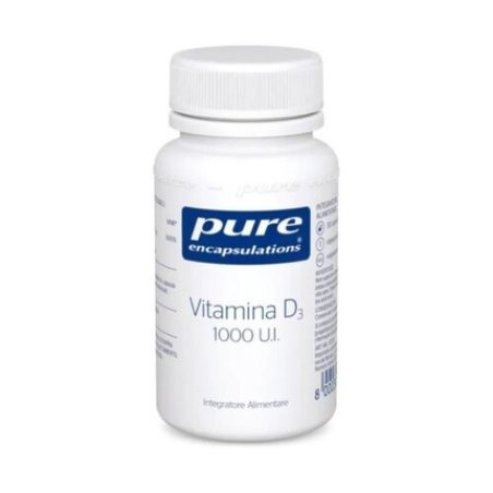 Pure Encapsulation Vitamin D3 1000 IU Supplement 30 Capsules