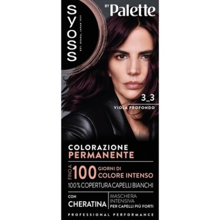 Syoss Deep Violet Hair Color Palette 33 By Syoss