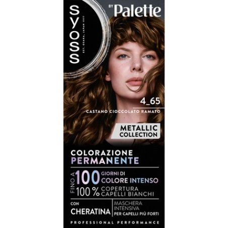 Syoss Palette Metallic 465 Chestnut Chocolate Copper Hair Color
