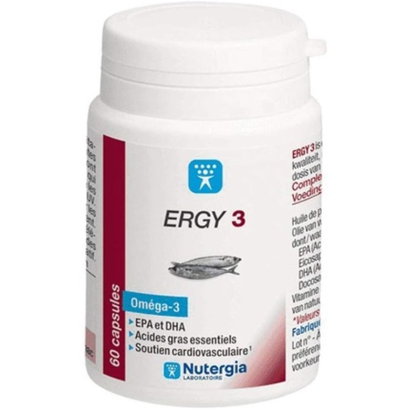Nutergia Ergy 3 60 Capsules