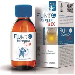 Fluivit C Syrup Tux Dietary Supplement with Vitamin C 150ml