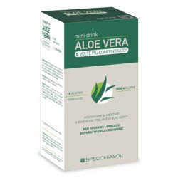 Specchiasol Aloe Vera Minidrink 15 Single Dose Packets