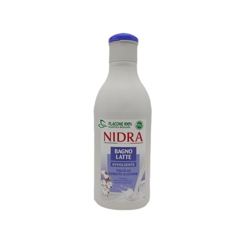 Nidra Bath Milk 750 Ml Emollient Talc And Cotton