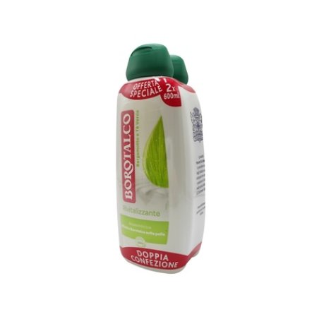 Borotalco Revitalizing Shower Gel 600 Ml X 2