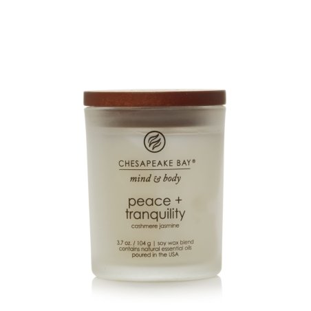 Chesapeake Bay Peace & Tranquility bougie en cire Rond Blanc 1 pièce(s)