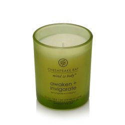 Chesapeake Bay Awaken & Invigorate wax candle Round Green 1 pc(s)