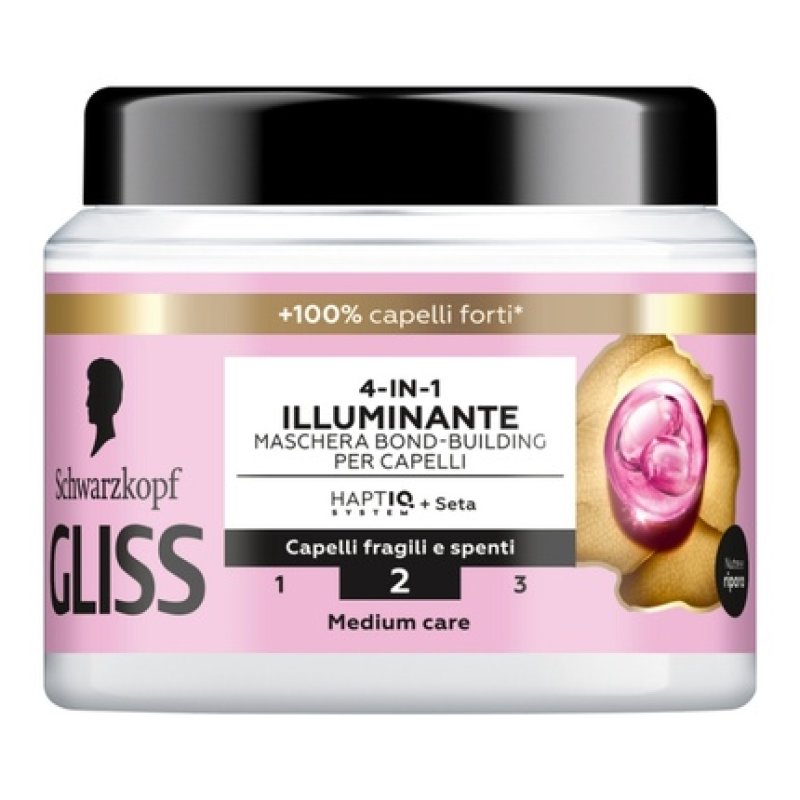 Gliss Bond 4 In 1 Illuminating Silk Mask 400 Ml By Gliss