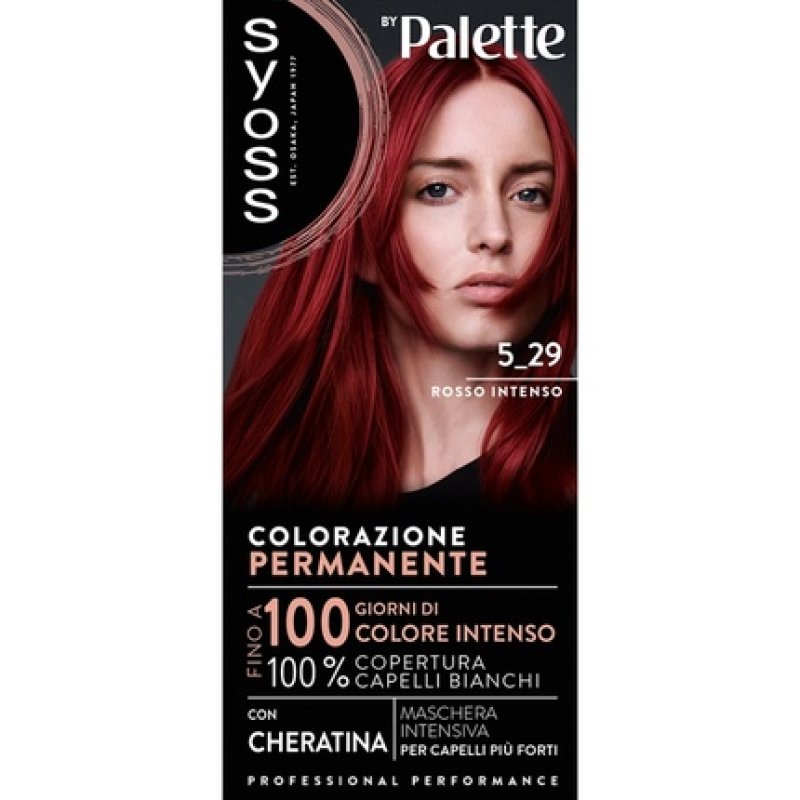 Syoss Intense Red Hair Color Palette 529 By Syoss