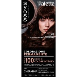 Syoss Hair Color Palette 328 Dark Chocolate Brown