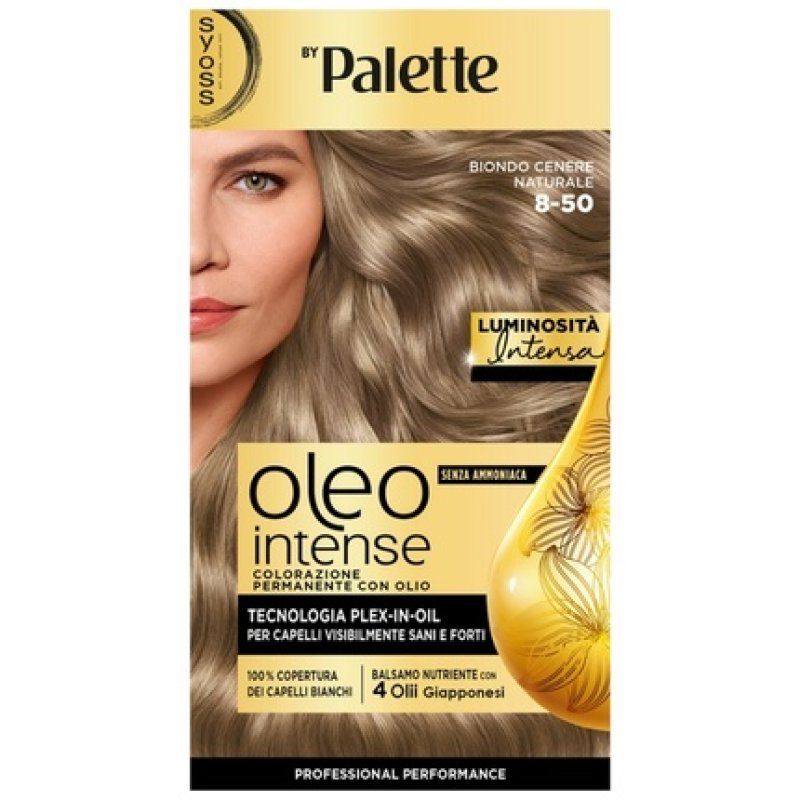 Syoss Palette Oleo Intense 850 Natural Ash Blonde Hair Color