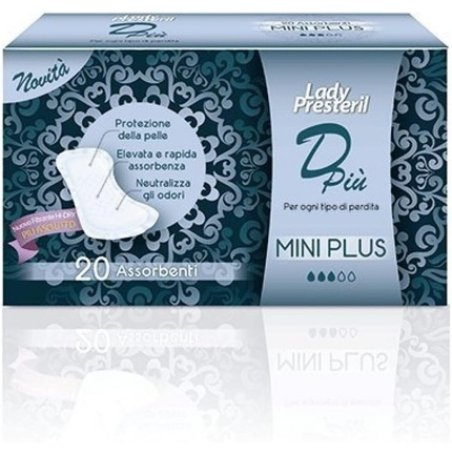 Lady Presteril Dpiù Mini Plus 20 Absorbents
