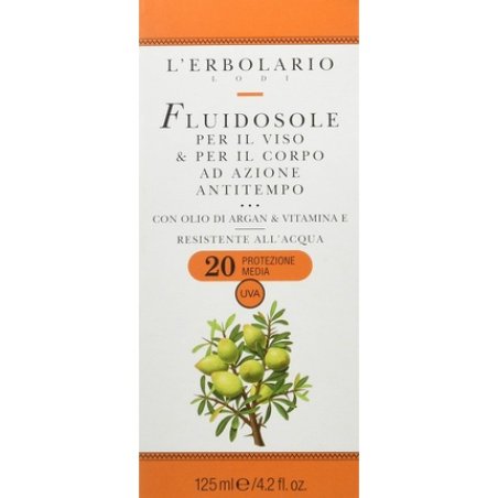 L'Erbolario Sun Fluid for Face and Body with SPF 20