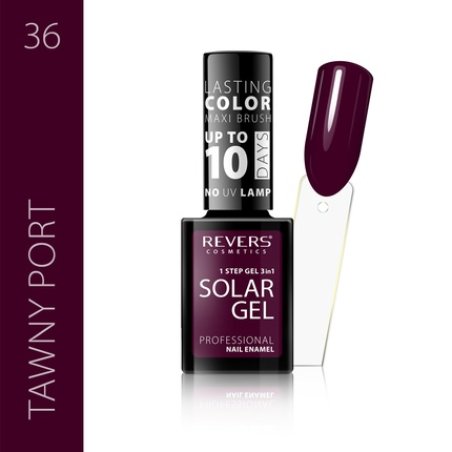 Revers Nail Polish Solar Gel No 36 High Shine Finish