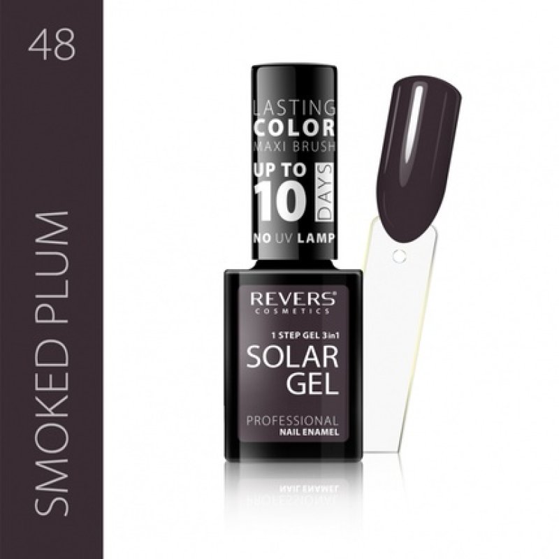 Revers Nail Polish Solar Gel No 48 High Shine Finish