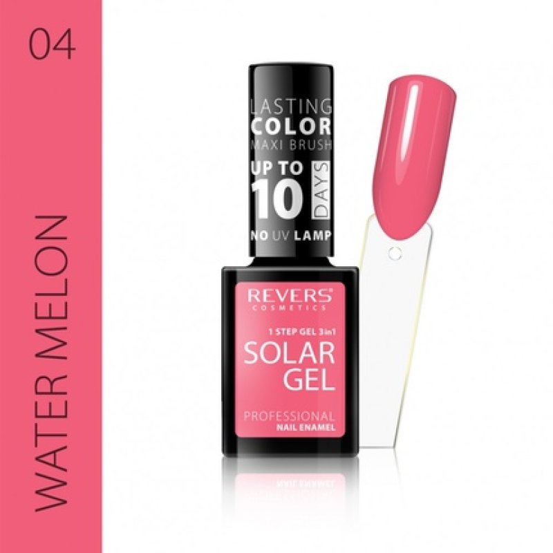 Revers Nail Polish Solar Gel No 04 High Shine Finish