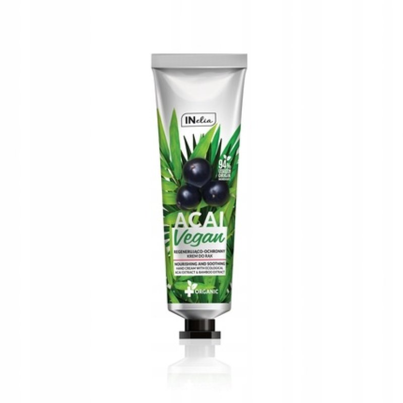 Inelia Organic Hand Cream Vegan Acai 100ml