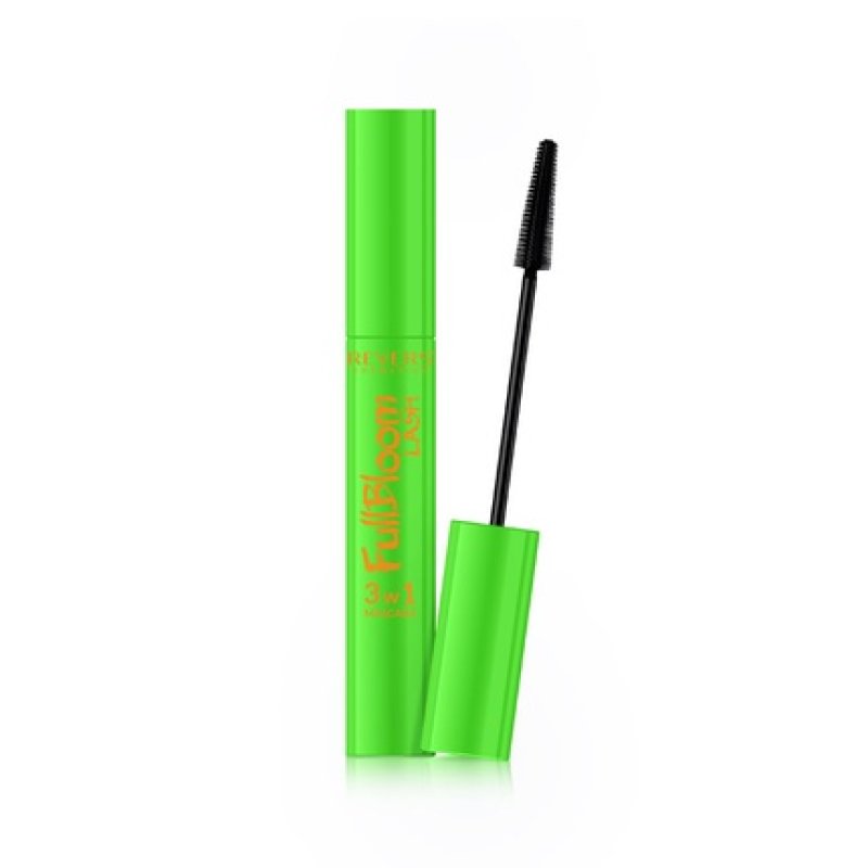 Revers Neon Mascara 3 In 1 Full Bloom Volume 12ml Black Silicone Brush