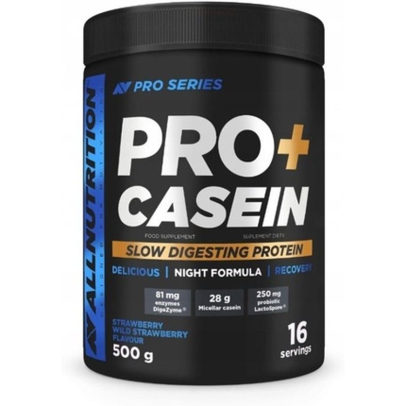 Allnutrition Pro Casein Strawberry Wild 500g