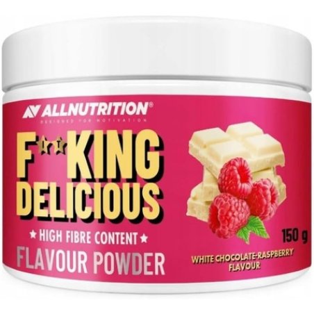 Allnutrition Fitking Delicious Flavour Powder White Chocolate Raspberry 150g