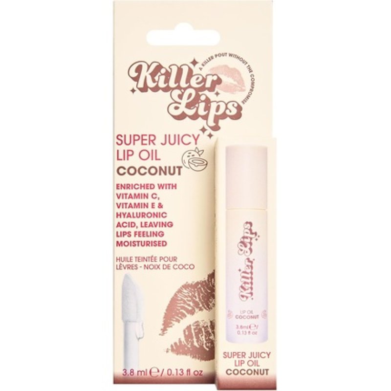 Killer Lips Super Juicy Lip Oil Coconut 38ml