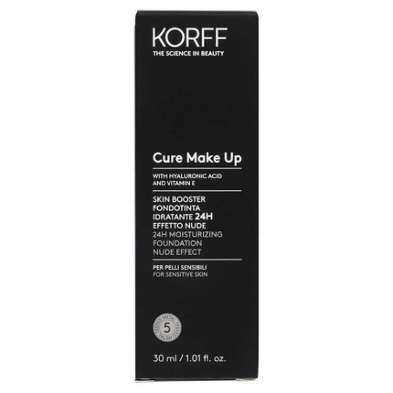 Korff Skin Booster Moisturizing Foundation 24h Nude Effect