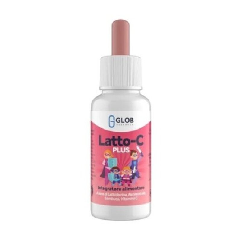 Glob Research Latto-C Plus Immune System Supplement 20ml Drops