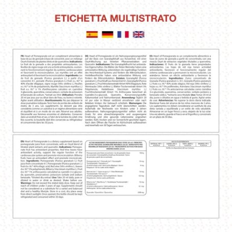 Pomegranate Heart with Oxy4 500ml