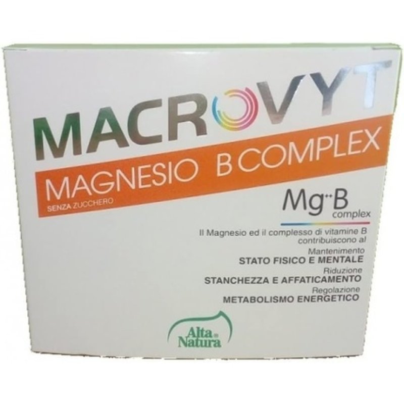 Alta Natura Macrovyt Magnesio B Complex 18 Sachets