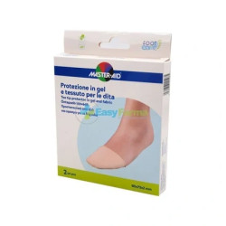 Pietrasanta Pharma Master Aid Foot Care Gel And Fabric Protection For Toes 2 Protections 90x73x2mm