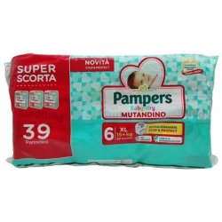 Pampers Baby Dry Multiple Pack Of 39 Extra Large Diapers