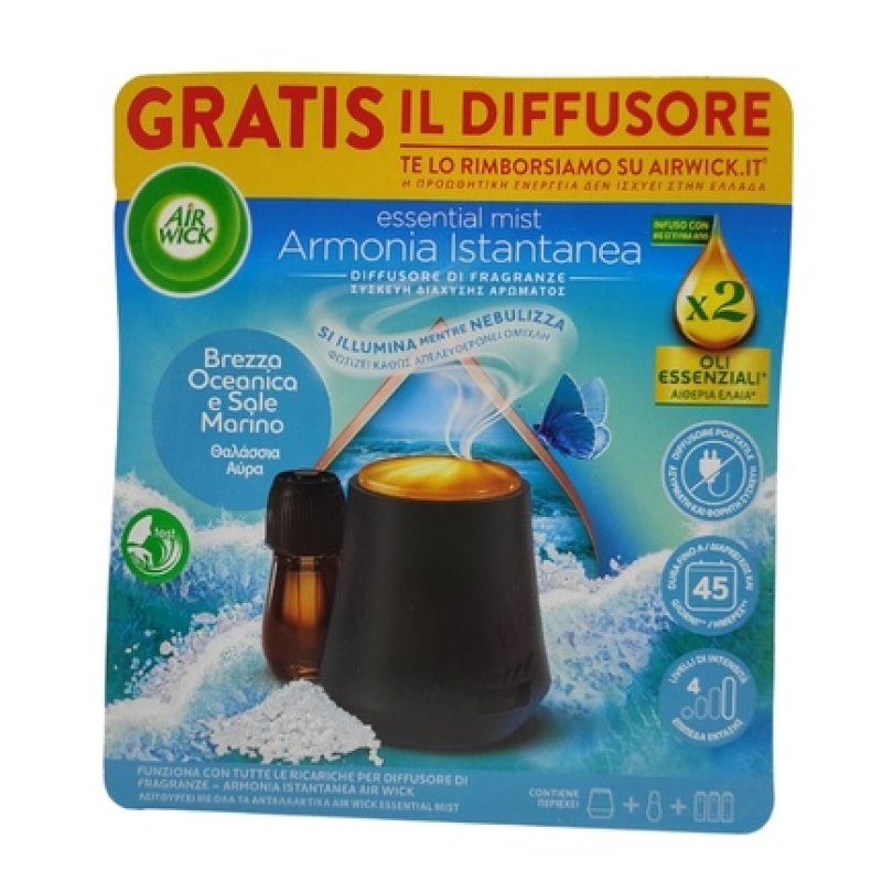 Air Wick Oil Diffuser With Refill 20 Ml Ocean Breeze And Sea Salt