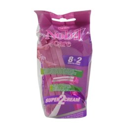 Nobil Care Super2 Women's Shaving Cream With 10 Lubricating Strips