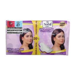 Nobil Care Ultra Sanitary Towels With Wings X 20