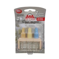 Ama De Casa 3 Sense Electric Refill 20 Milliliters White Flowers