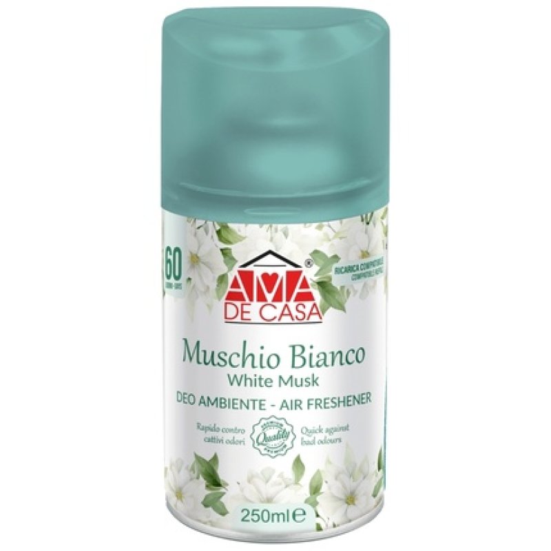 Ama De Casa Deo Matic Refill 250 Ml White Musk