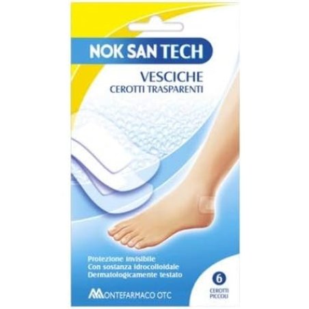 Nok San Tech Small Transparent Patches for Blisters