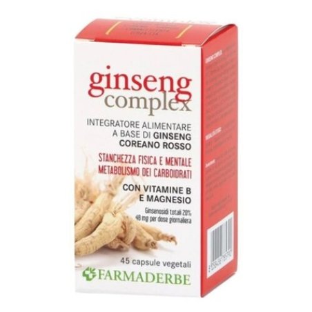 FARMADERBE Ginseng Complex Energy Supplement 45 Capsules