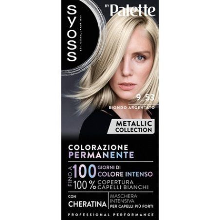 Syoss Syoss Palette Metallic 953 Silver Blonde Hair Color